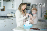 Stork & Sun PFAS-Free Baby Wipes – 16 Pack (960 Wipes, 3-Month Supply)