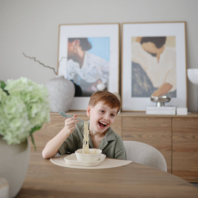 Mushie Square Dinnerware Bowls – BPA-Free Baby Bowl Set