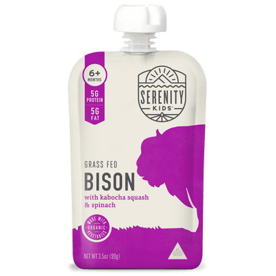 Grass Fed Bison Baby Food