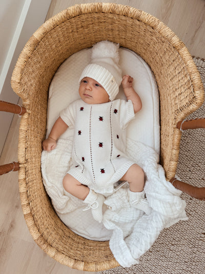 Ladybug Organic Romper