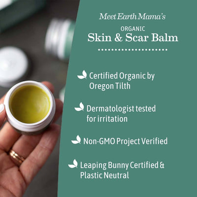 Earth Mama Organic Skin and Scar Balm – Soothe, Restore, Repeat