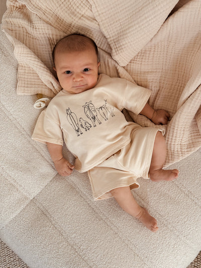 Down on the Farm Short Set – Summer Comfort, Farmyard Fun