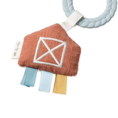 Bitzy Busy Ring™ Teething Activity Toy – Rainbow