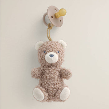 Natural Rubber Pacifier & Plush – Bear