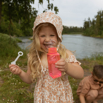 Makemake Organics Organic Smocked Sundress - Sienna