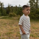 Makemake Organics Organic Shirt & Shorts Set - Poppy
