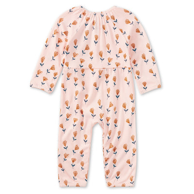 Apple Park Bamboo Blend L/S Gathered Romper - Wild at Heart