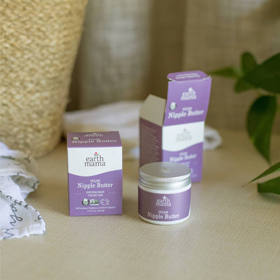 Earth Mama Vegan Nipple Butter – Plant-Based Comfort for Nursing Moms