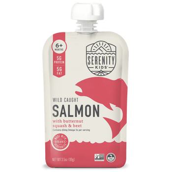 Wild Caught Salmon Baby Food Pouch