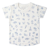 Makemake Organics Organic Tee & Shorts Set - Coastal