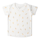 Makemake Organics Organic Tee & Shorts Set - Ice Cream