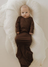 Bamboo Knotted Gown | Coffee Bean