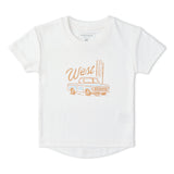 Makemake Organics Organic Graphic Tee & Shorts Set - Wild West
