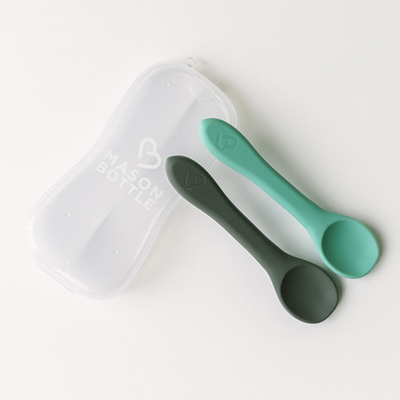 Mason Bottle Silicone Spoon Set