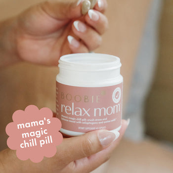 BOOBIE Relax Mom – Mood, Stress & Focus Support Supplement for Moms