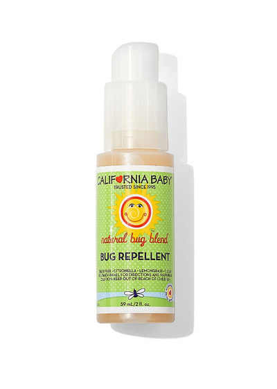 California Baby Natural Bug Repellent Spray – DEET-Free Mosquito Protection for Babies