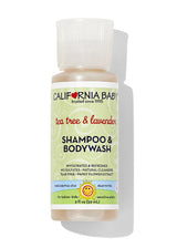 California Baby Tea Tree & Lavender Shampoo & Bodywash – Refreshing Scalp Care