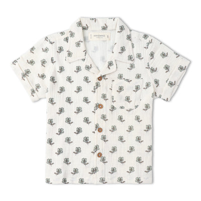 Makemake Organics Organic Shirt & Shorts Set - Poppy