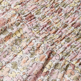 Makemake Organics Organic Smocked Jumpsuit - Pastel Bloom