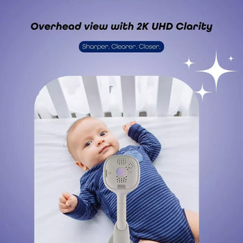 Hubble Connected GoBaby AI Portable Pro Baby Monitor