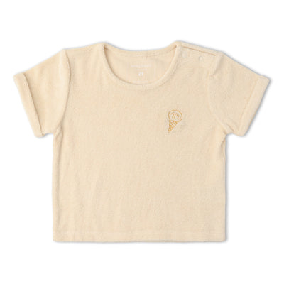 Makemake Organics Organic Terry Tee & Shorts Set - Butter Yellow