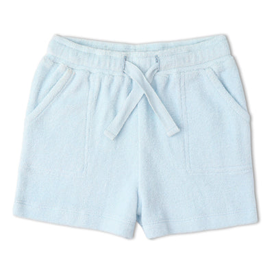 Makemake Organics Organic Terry Tee & Shorts Set - Cabana Stripes