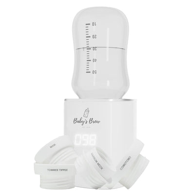The Baby's Brew 3.0 Portable Bottle Warmer Adapter Set (Warmer + Four Adapters)