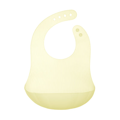 Olababy Silicone Baby Bib with Food Catcher Pocket – Waterproof, Adjustable, 6 Months+ (1-Pack or 2-Pack)