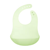 Olababy Silicone Baby Bib with Food Catcher Pocket – Waterproof, Adjustable, 6 Months+ (1-Pack or 2-Pack)