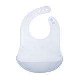 Olababy Silicone Baby Bib with Food Catcher Pocket – Waterproof, Adjustable, 6 Months+ (1-Pack or 2-Pack)