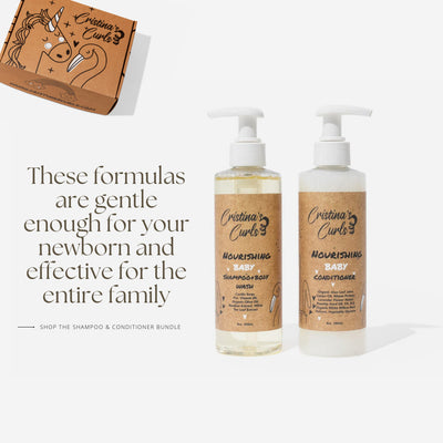 Cristina's Curls Nourishing Baby Shampoo and Conditioner Set