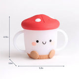 Itzy Snack Cup – Strawberry Silicone Snack Container