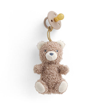 Natural Rubber Pacifier & Plush – Bear