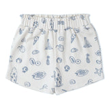 Makemake Organics Organic Drop Shoulder Tee & Shorts Set - Coastal