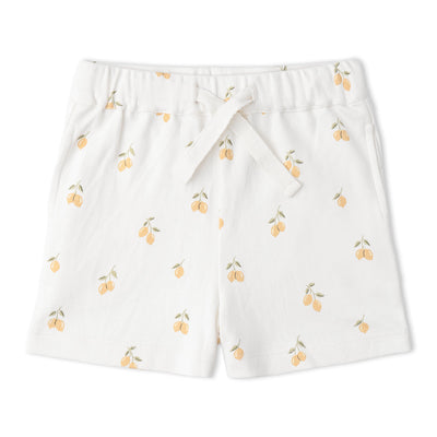Makemake Organics Organic Tee & Shorts Set - Lemons