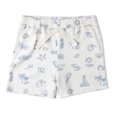 Makemake Organics Organic Tee & Shorts Set - Coastal