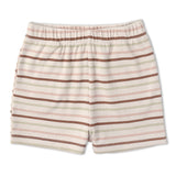 Makemake Organics Organic Tank Top & Shorts Set - Terra Stripes