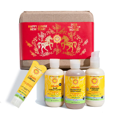 California Baby Calendula Gift Set Lunar New Year