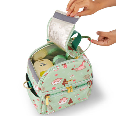 SUNVENO Breastmilk Cooler Bag with Detachable Insulation Box Set