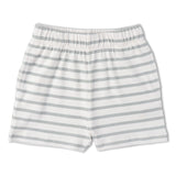 Makemake Organics Organic Tank Top & Shorts Set - Fog Stripes