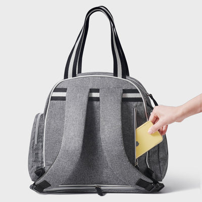 SUNVENO Large Capacity Expanding Diaper Bag