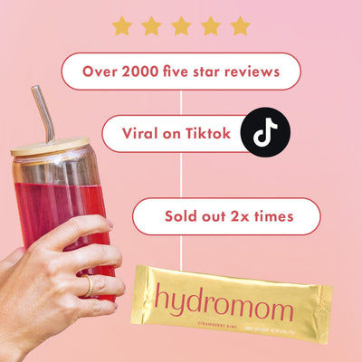 BOOBIE Hydromom – Superfood Electrolyte Drink for Moms