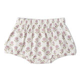 Makemake Organics Organic Scalloped Top & Bloomers Set - Lavender