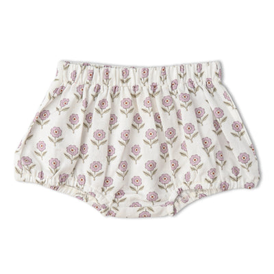 Makemake Organics Organic Scalloped Top & Bloomers Set - Lavender