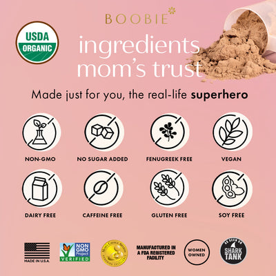 BOOBIE Complete Meal Replacement Shake – Plant-Based Protein for Moms