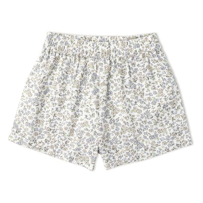 Makemake Organics Organic Tie Up Top & Shorts Set - Tulle Floral