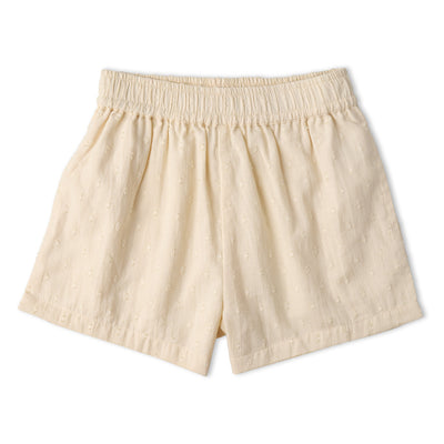 Makemake Organics Organic Smocked Top & Shorts Set - Butter Yellow