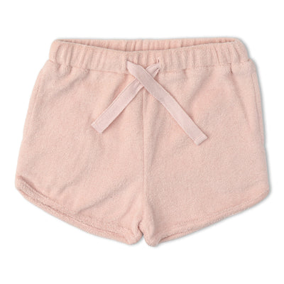 Makemake Organics Organic Sleeveless Tee & Shorts Set - Blush