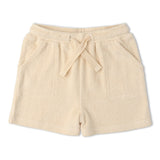 Makemake Organics Organic Terry Tee & Shorts Set - Butter Yellow