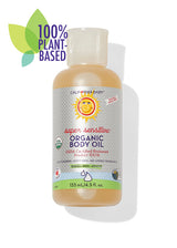 California Baby Super Sensitive Massage Oil – Fragrance-Free Organic Oil for Baby & Sensitive Skin